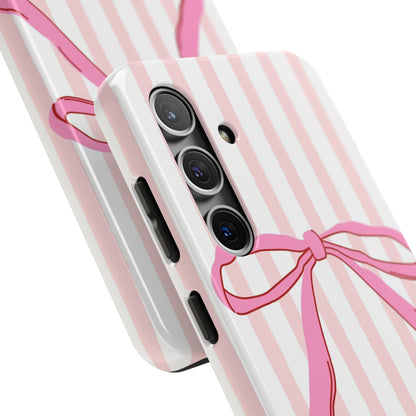 Pink Bow - Tough Phone Case - Arc & Bold