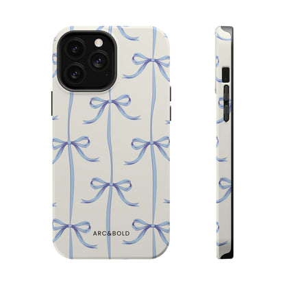 Blue Bow - Magnetic Tough Case - Arc & Bold