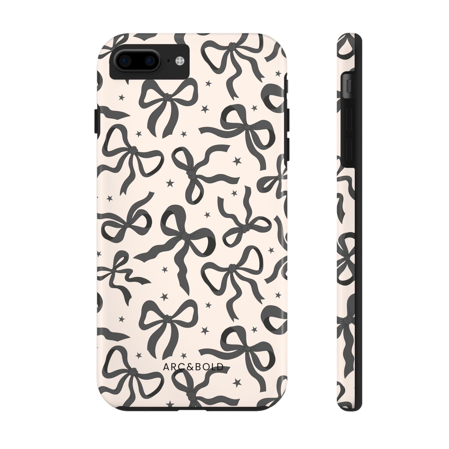 Noir Bows - Tough Phone Case