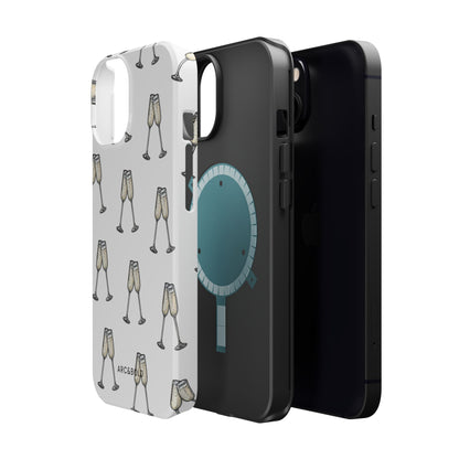 Champagne Toast -Magnetic Tough Case - Arc & Bold