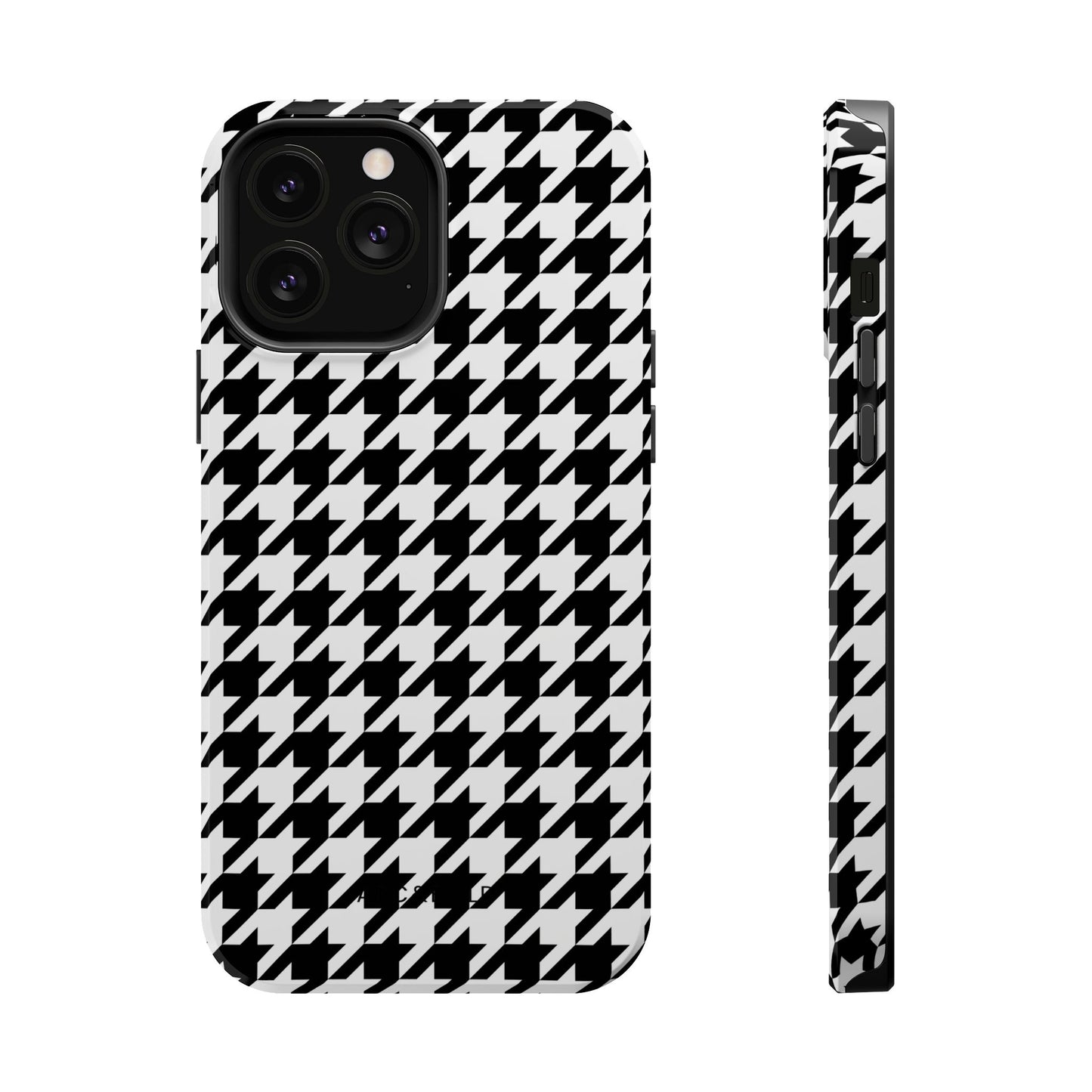 Houndstooth - Magnetic Phone Case - Arc & Bold