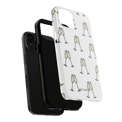Champagne Toast - Tough Phone Case - Arc & Bold