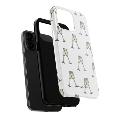 Champagne Toast - Tough Phone Case - Arc & Bold