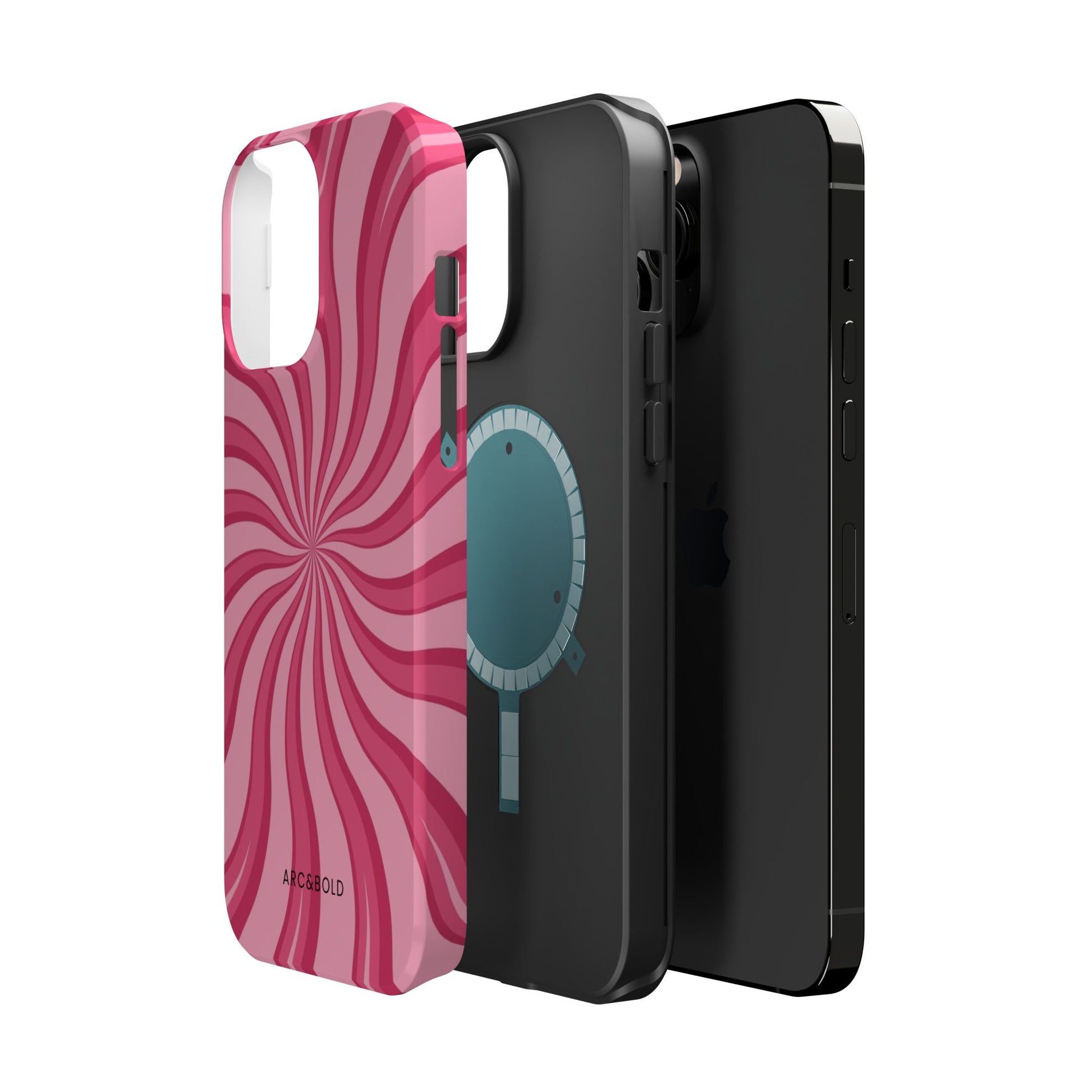 Candy Swirl - Magnetic Phone Case - Arc & Bold