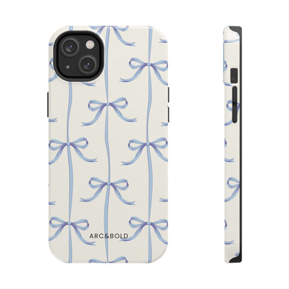 Blue Bow - Tough Phone Case - Arc & Bold