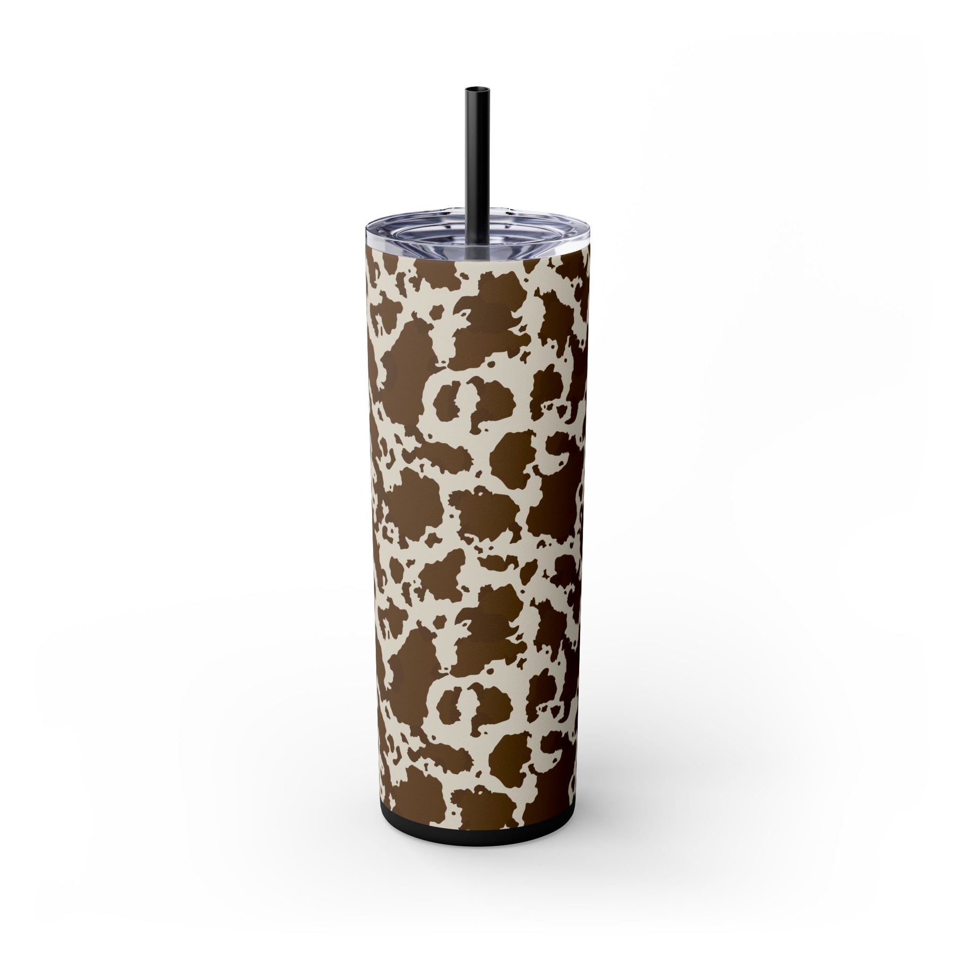 Moo Mood - Skinny Tumbler with Straw, 20oz - Arc & Bold