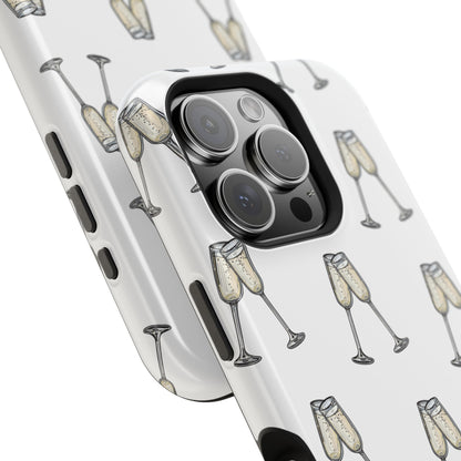 Champagne Toast -Magnetic Tough Case - Arc & Bold