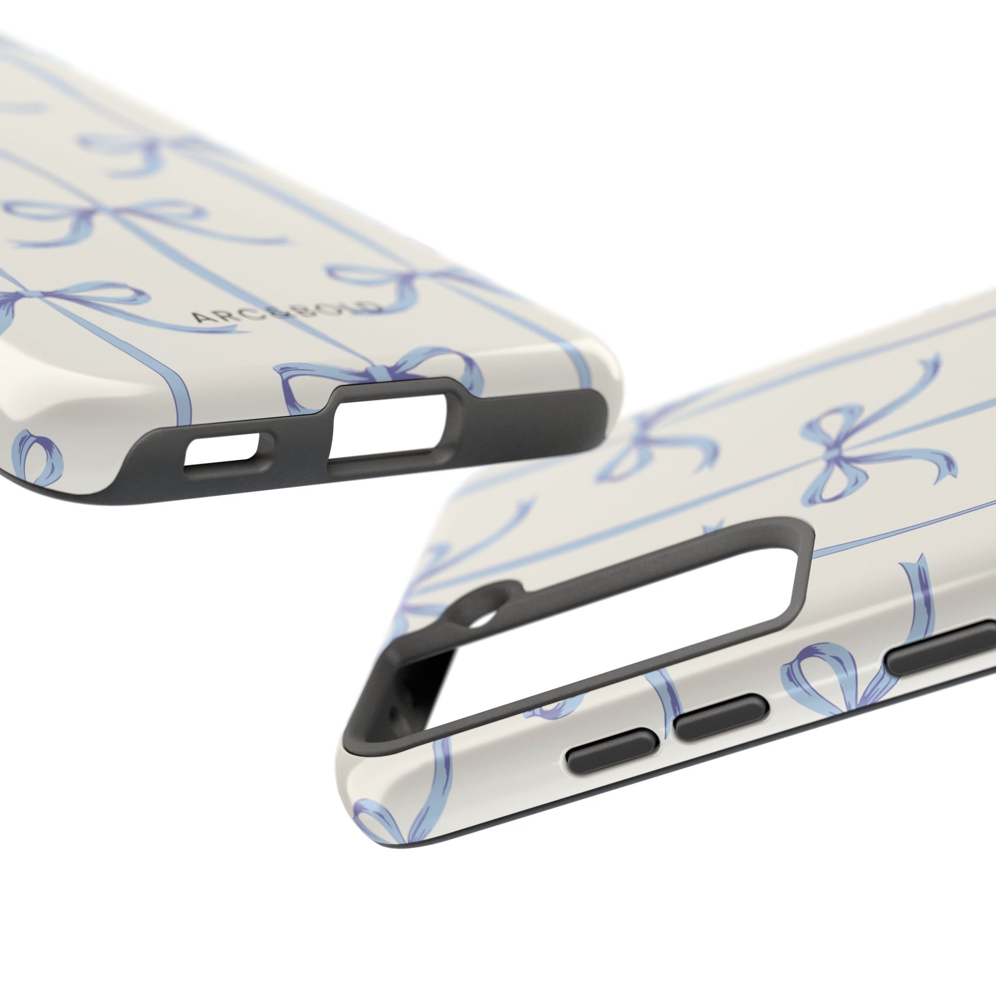 Blue Bow - Tough Phone Case - Arc & Bold