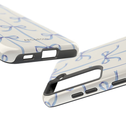 Blue Bow - Tough Phone Case - Arc & Bold