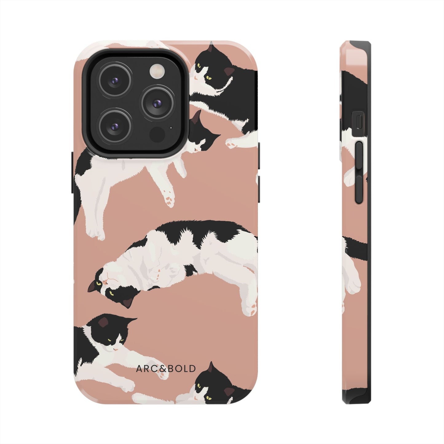 Cat - Tough Phone Case - Arc & Bold