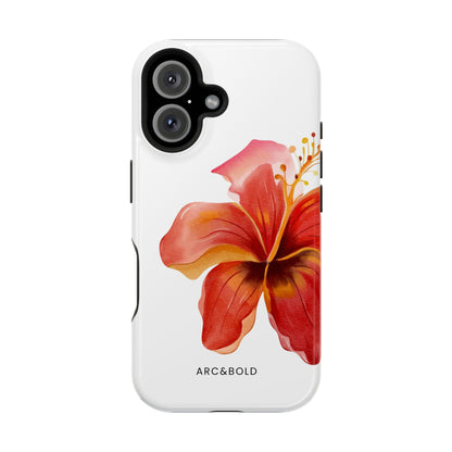 Hibiscus - Magnetic Tough Case - Arc & Bold