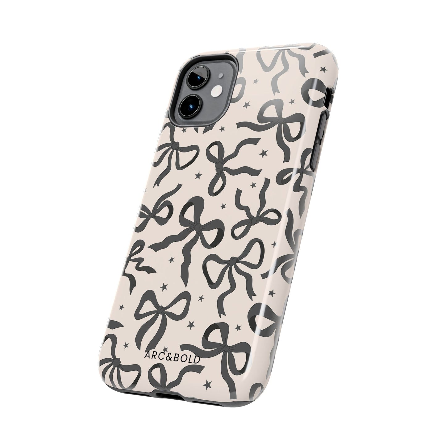 Noir Bows - Tough Phone Case