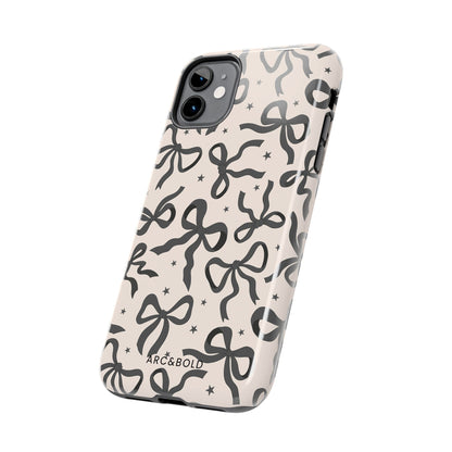 Noir Bows - Tough Phone Case