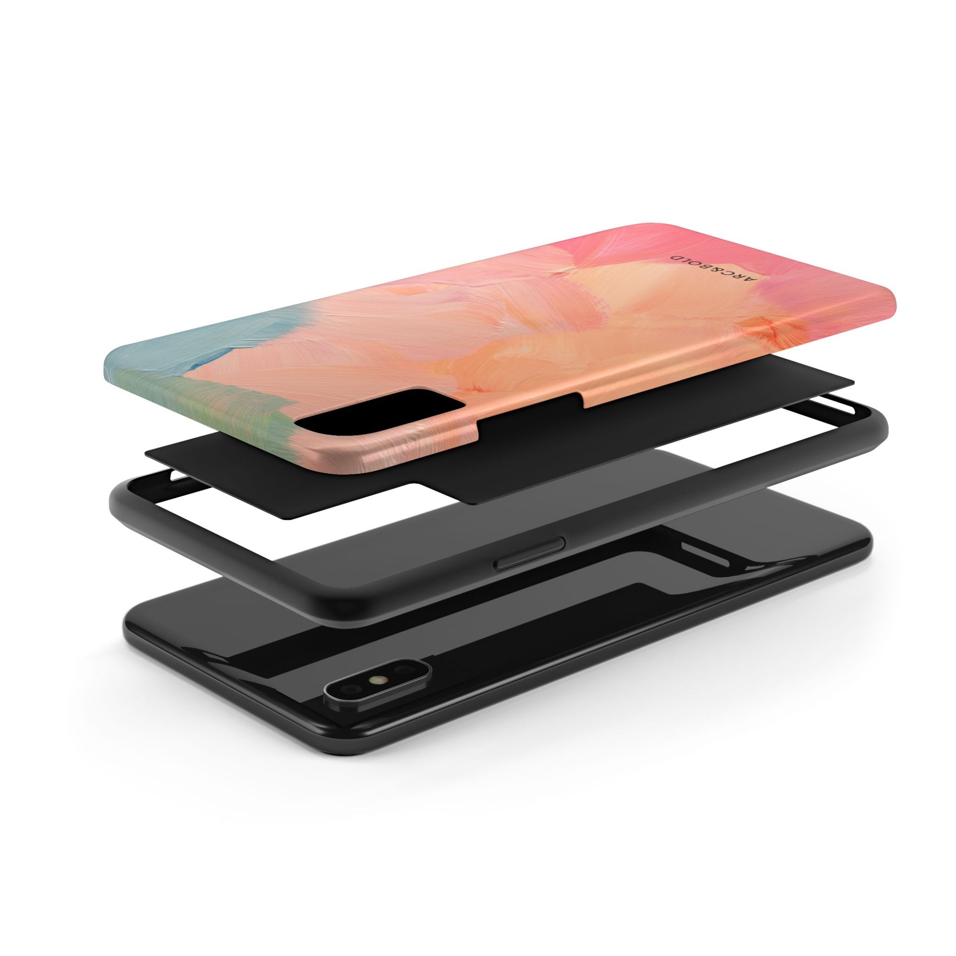 Vibrant Pastel- Tough Phone Case - Arc & Bold