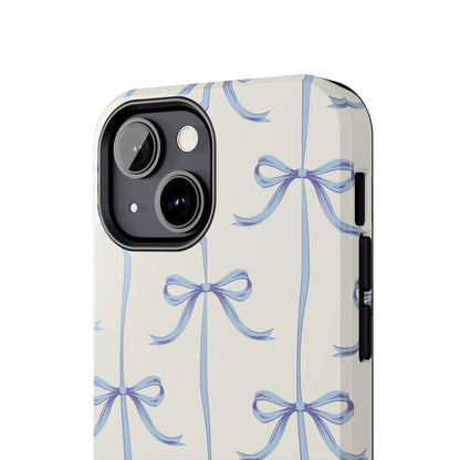Blue Bow - Tough Phone Case - Arc & Bold