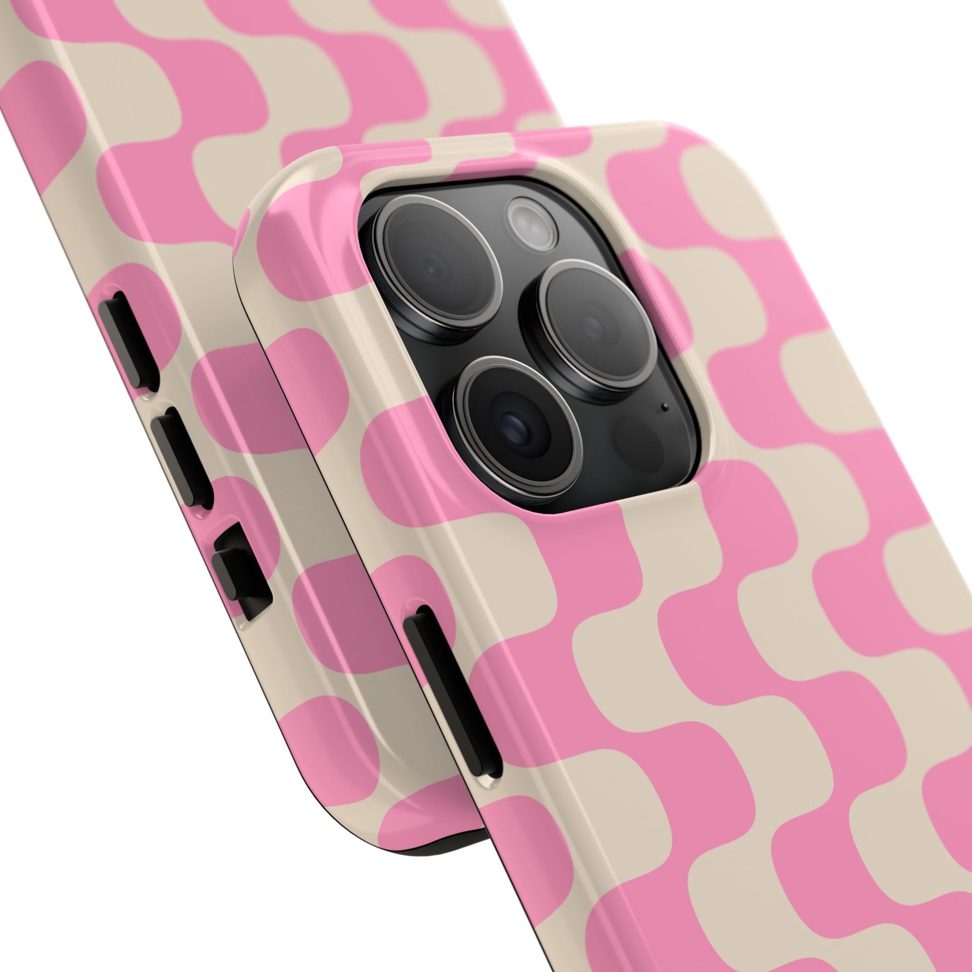 Pink Waves - Tough Phone Case - Arc & Bold
