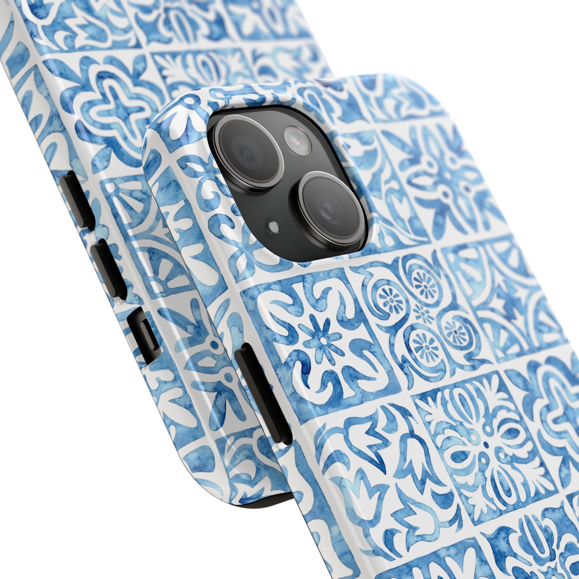 Blue Mosaic - Tough Phone Case - Arc & Bold