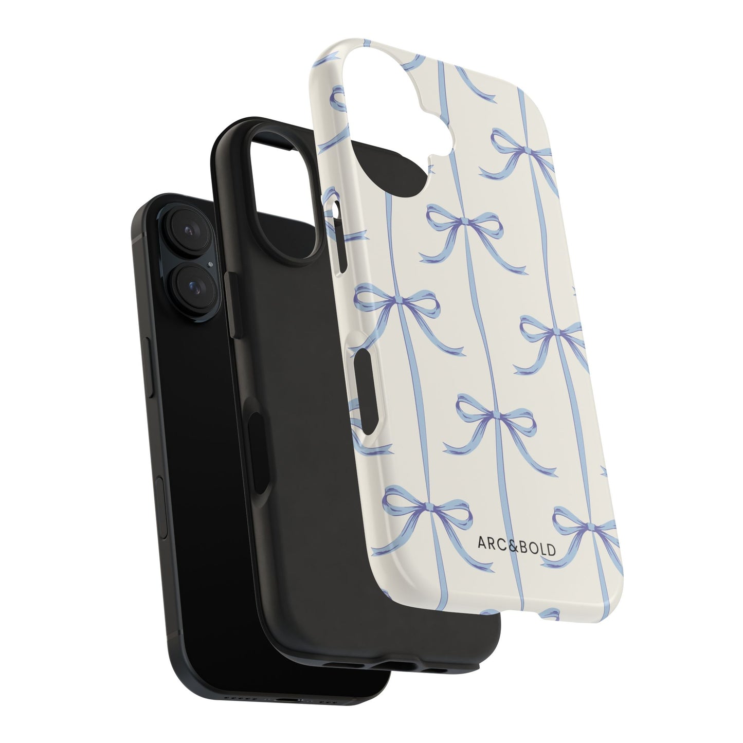 Blue Bow - Tough Phone Case - Arc & Bold