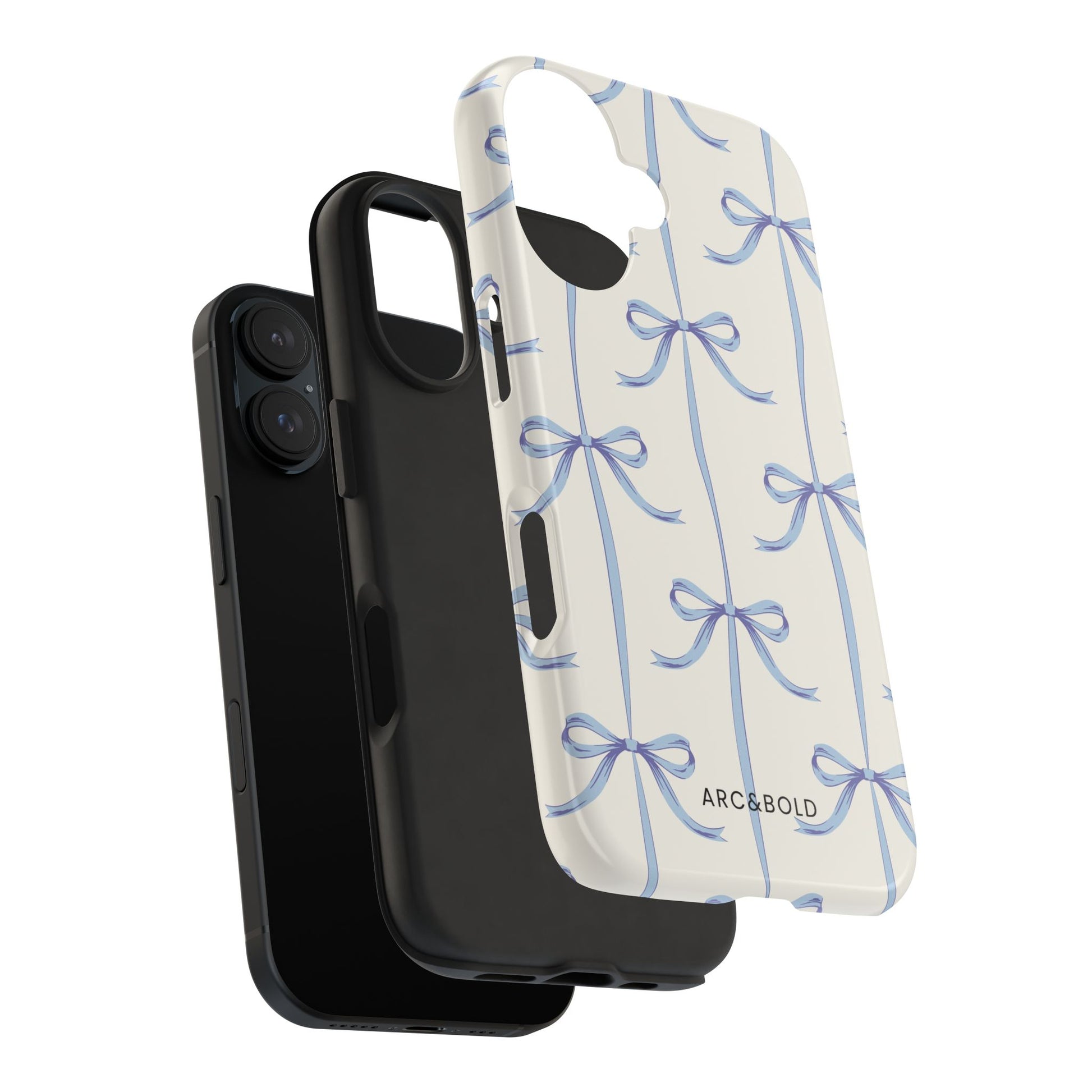 Blue Bow - Tough Phone Case - Arc & Bold