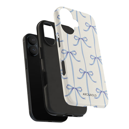 Blue Bow - Tough Phone Case - Arc & Bold