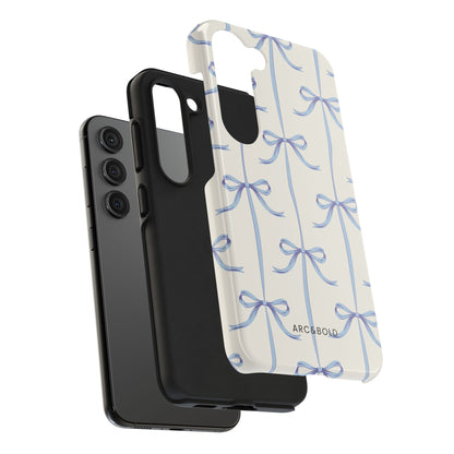 Blue Bow - Tough Phone Case - Arc & Bold