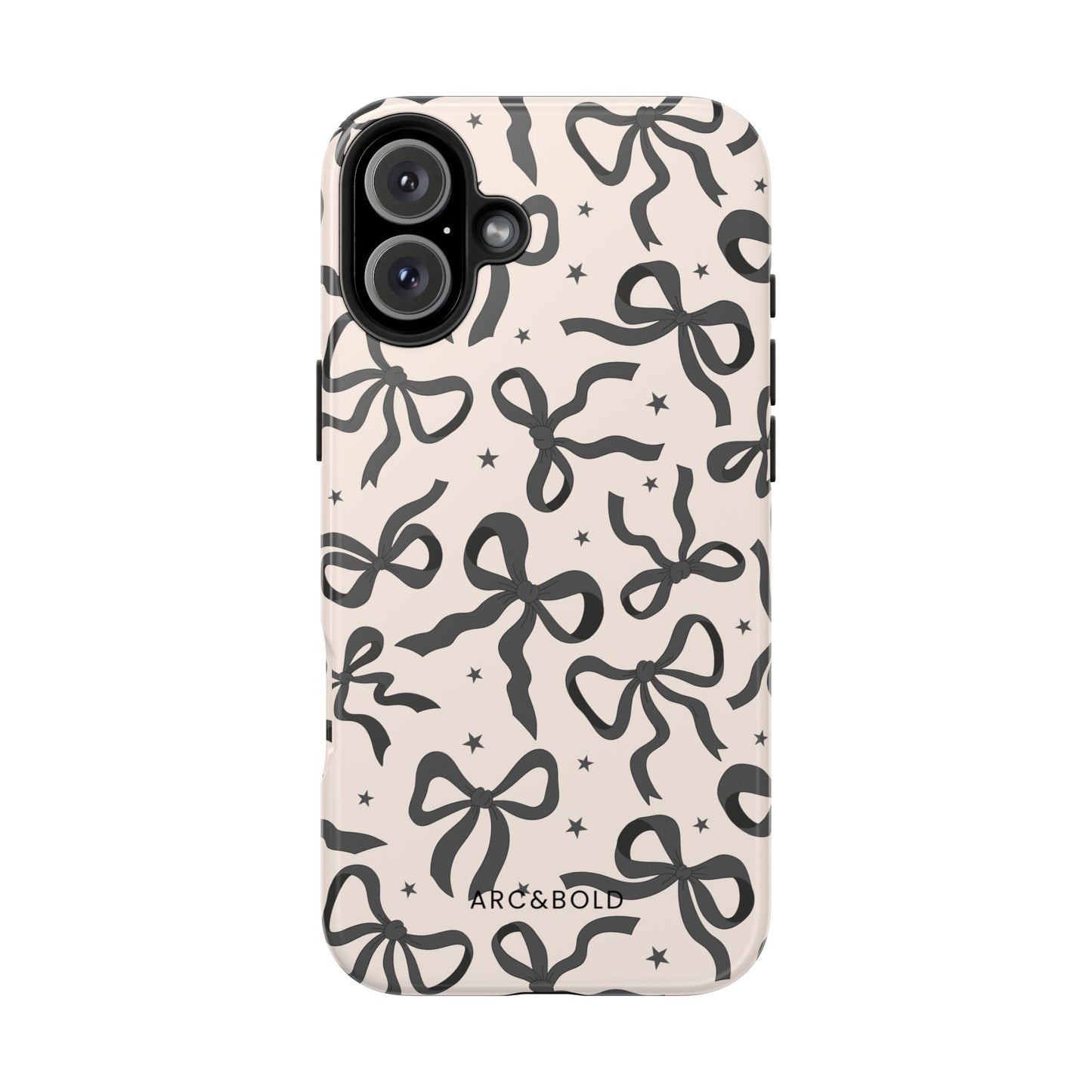 Noir Bows - Tough Phone Case