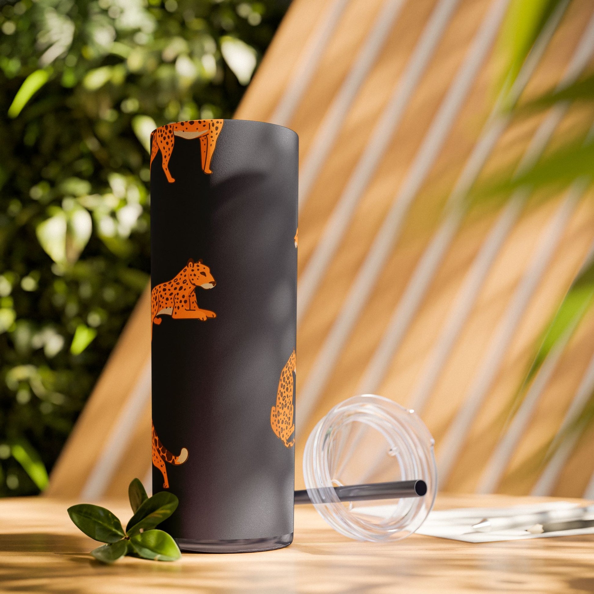 Cheetah Skinny Tumbler - Arc & Bold