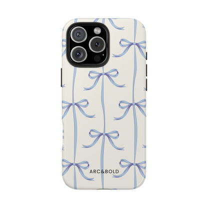 Blue Bow - Tough Phone Case - Arc & Bold