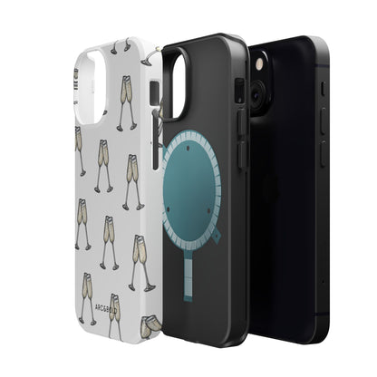 Champagne Toast -Magnetic Tough Case - Arc & Bold