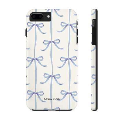 Blue Bow - Tough Phone Case - Arc & Bold