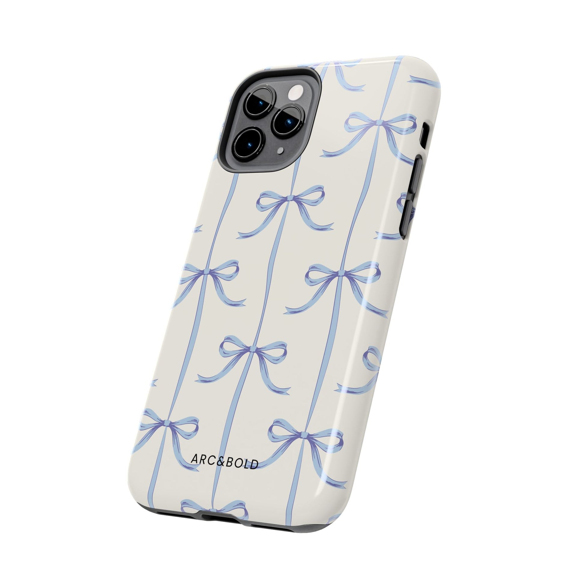 Blue Bow - Tough Phone Case - Arc & Bold