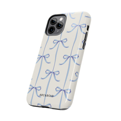 Blue Bow - Tough Phone Case - Arc & Bold