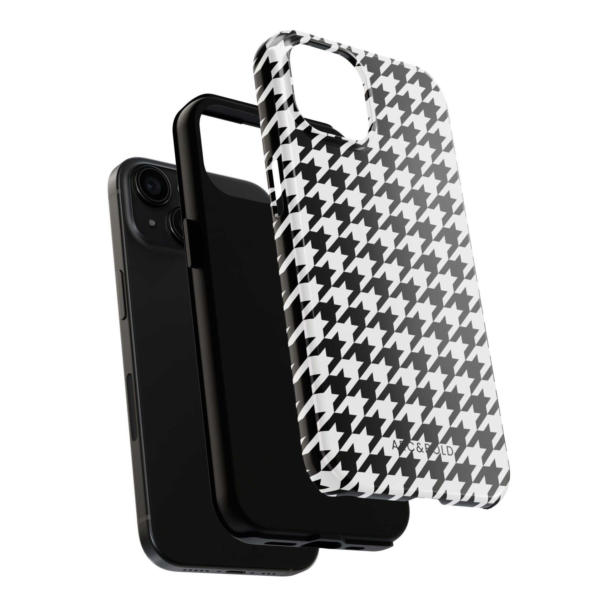 Houndstooth - Tough Phone Case - Arc & Bold