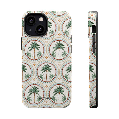Tropical Tile Palm - Magnetic Tough Case - Arc & Bold