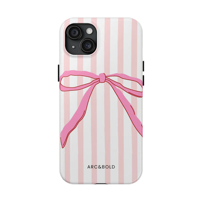 Pink Bow - Tough Phone Case - Arc & Bold