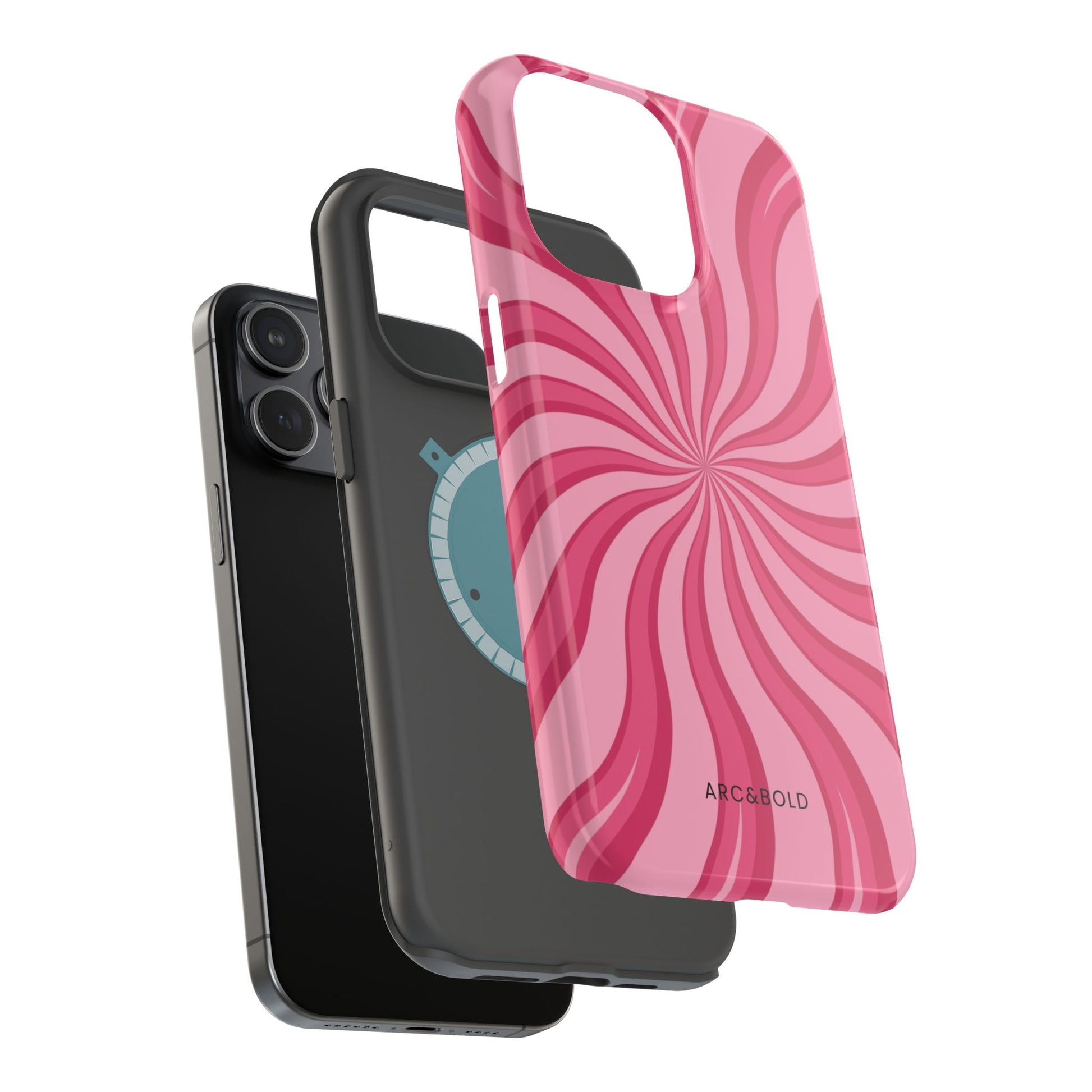 Candy Swirl - Magnetic Phone Case - Arc & Bold
