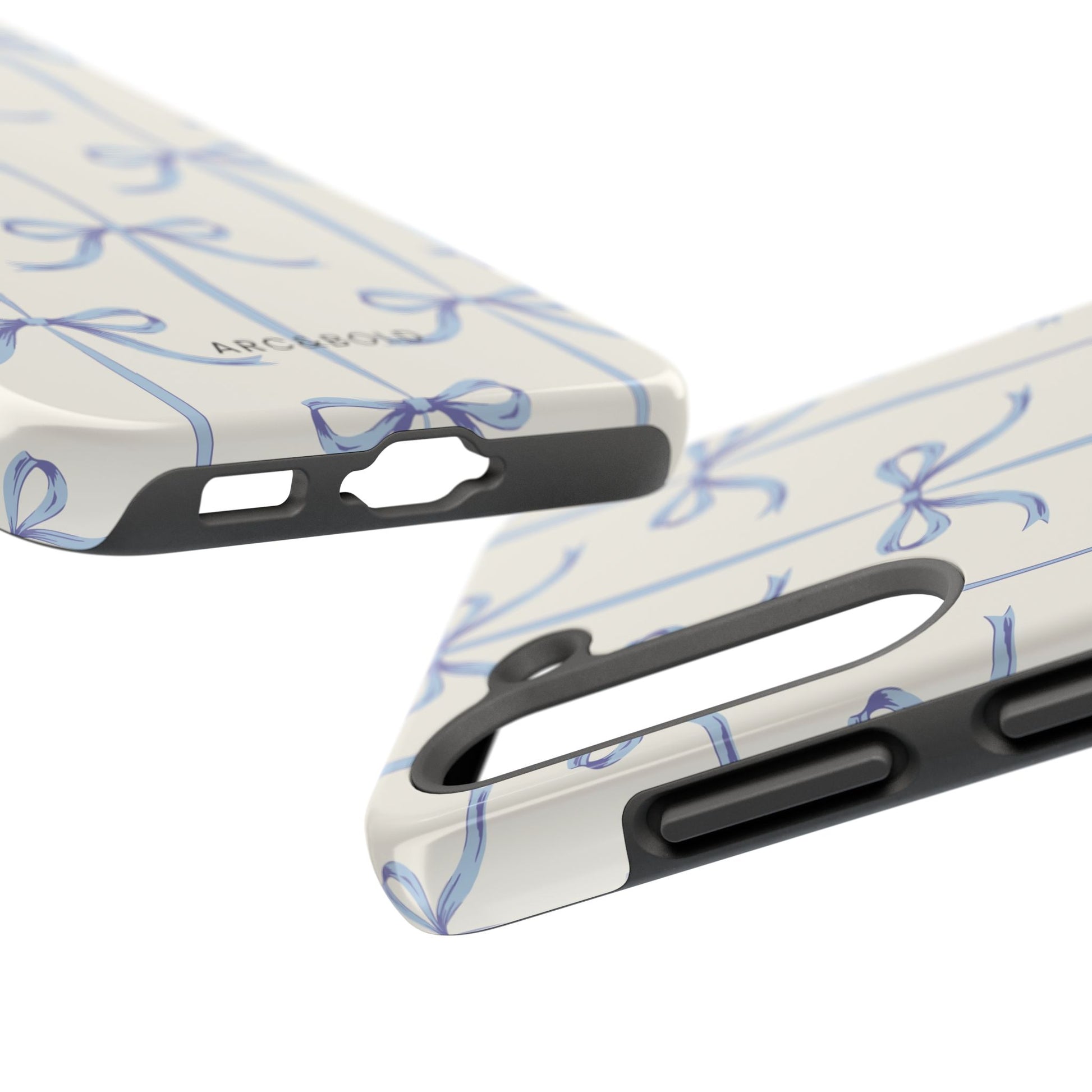 Blue Bow - Tough Phone Case - Arc & Bold