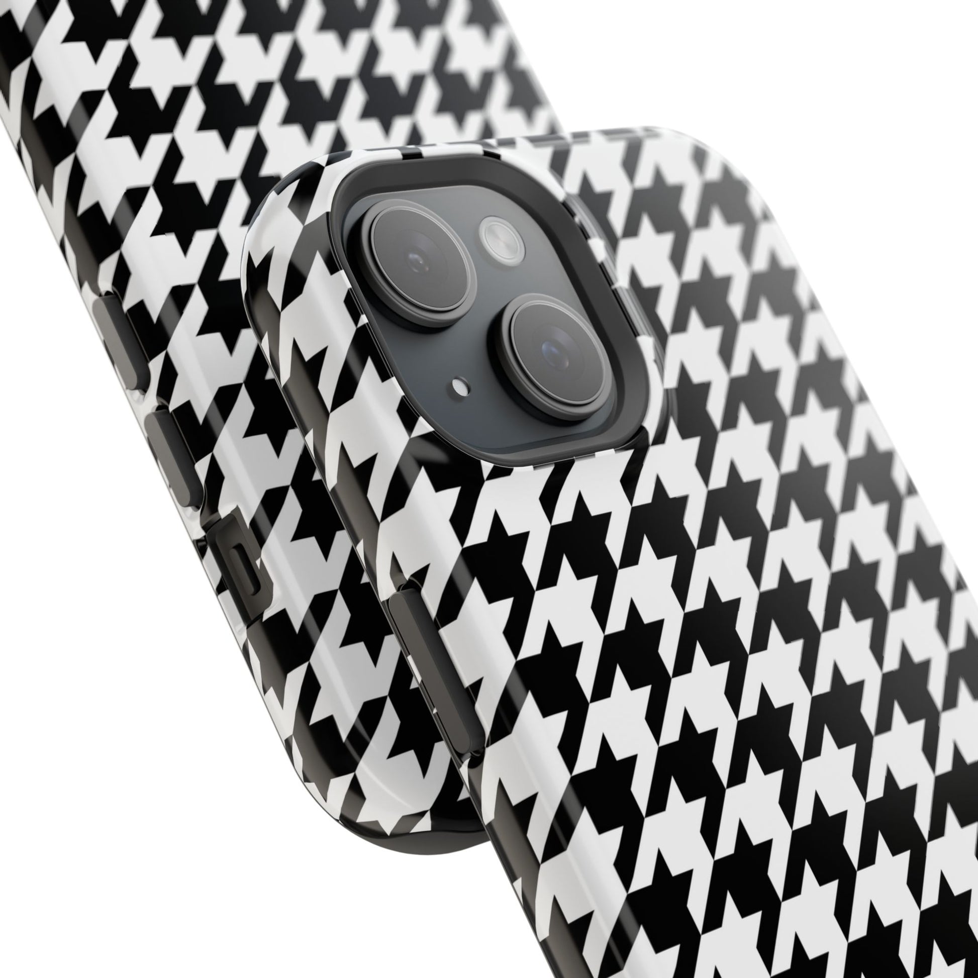 Houndstooth - Magnetic Phone Case - Arc & Bold