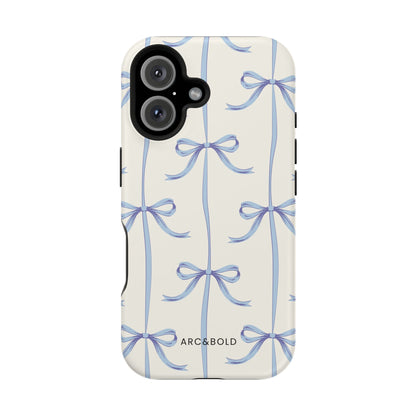 Blue Bow - Magnetic Tough Case - Arc & Bold
