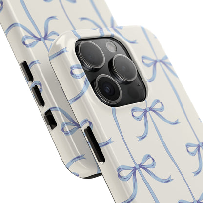 Blue Bow - Tough Phone Case - Arc & Bold