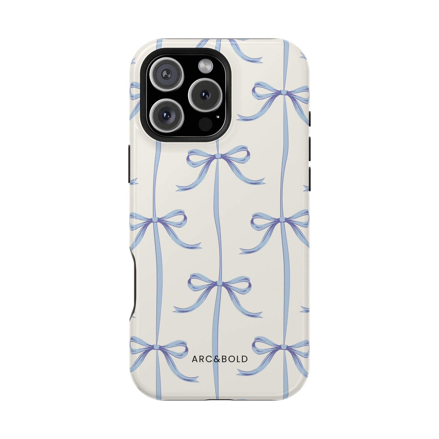Blue Bow - Magnetic Tough Case - Arc & Bold