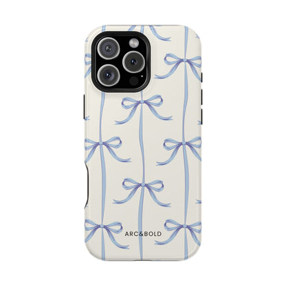 Blue Bow - Magnetic Tough Case - Arc & Bold