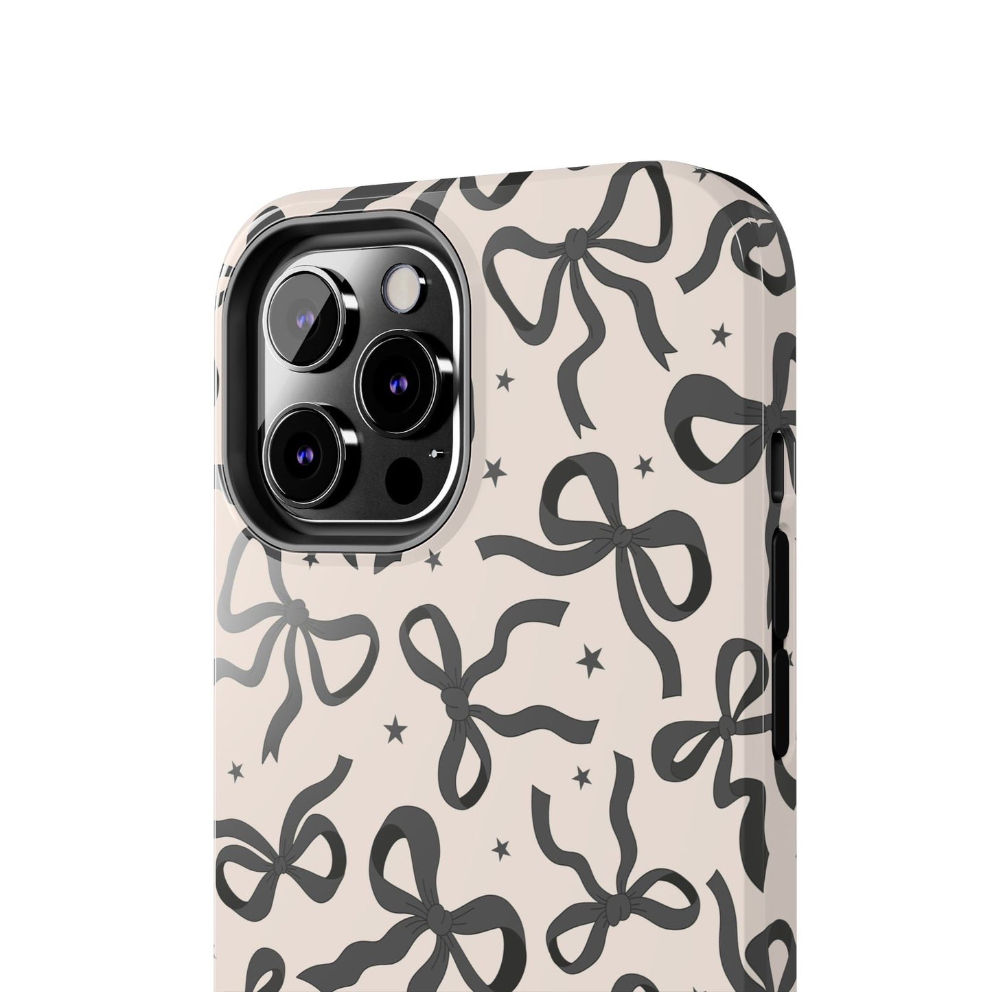 Noir Bows - Tough Phone Case