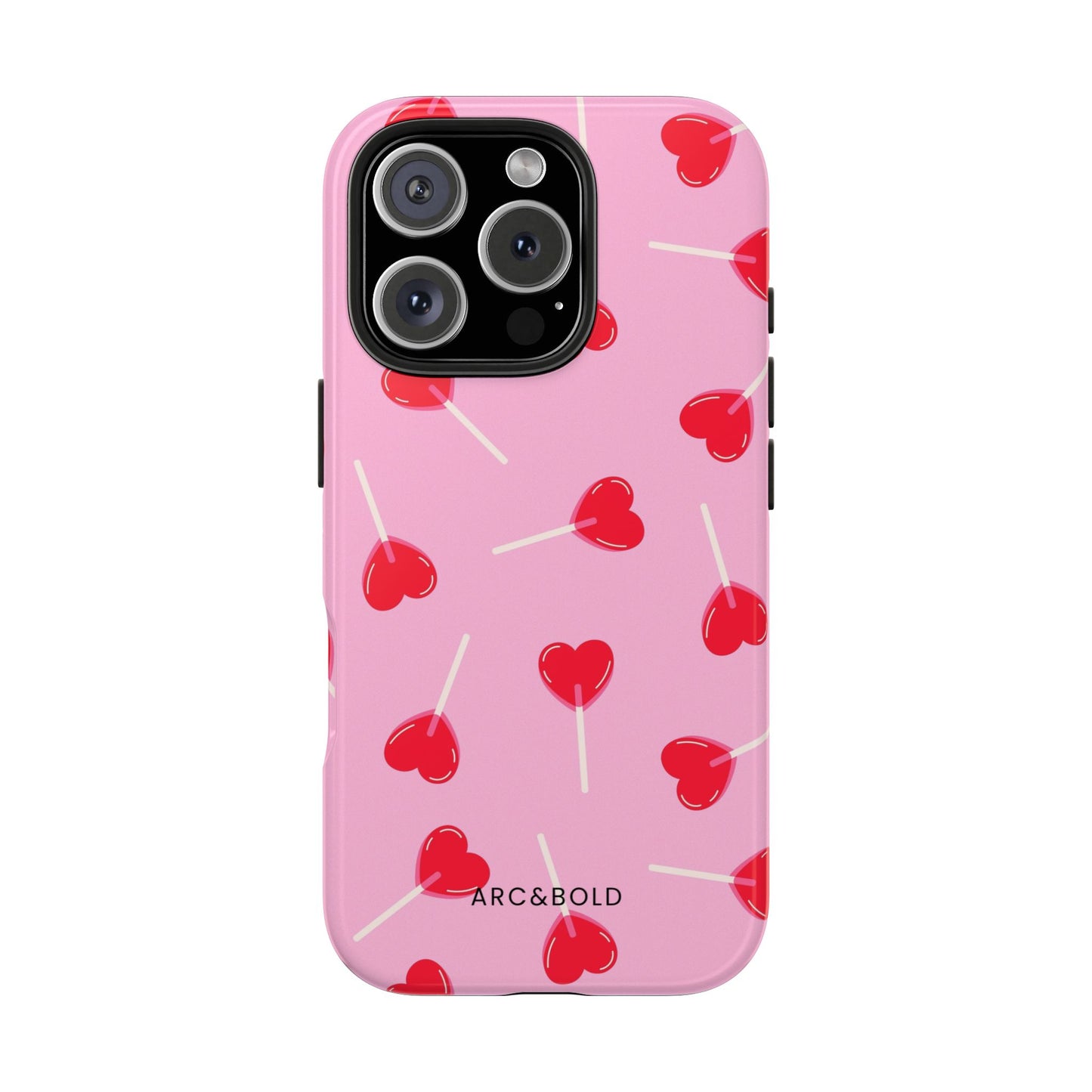 Heart Pops - Tough Phone Case - Arc & Bold