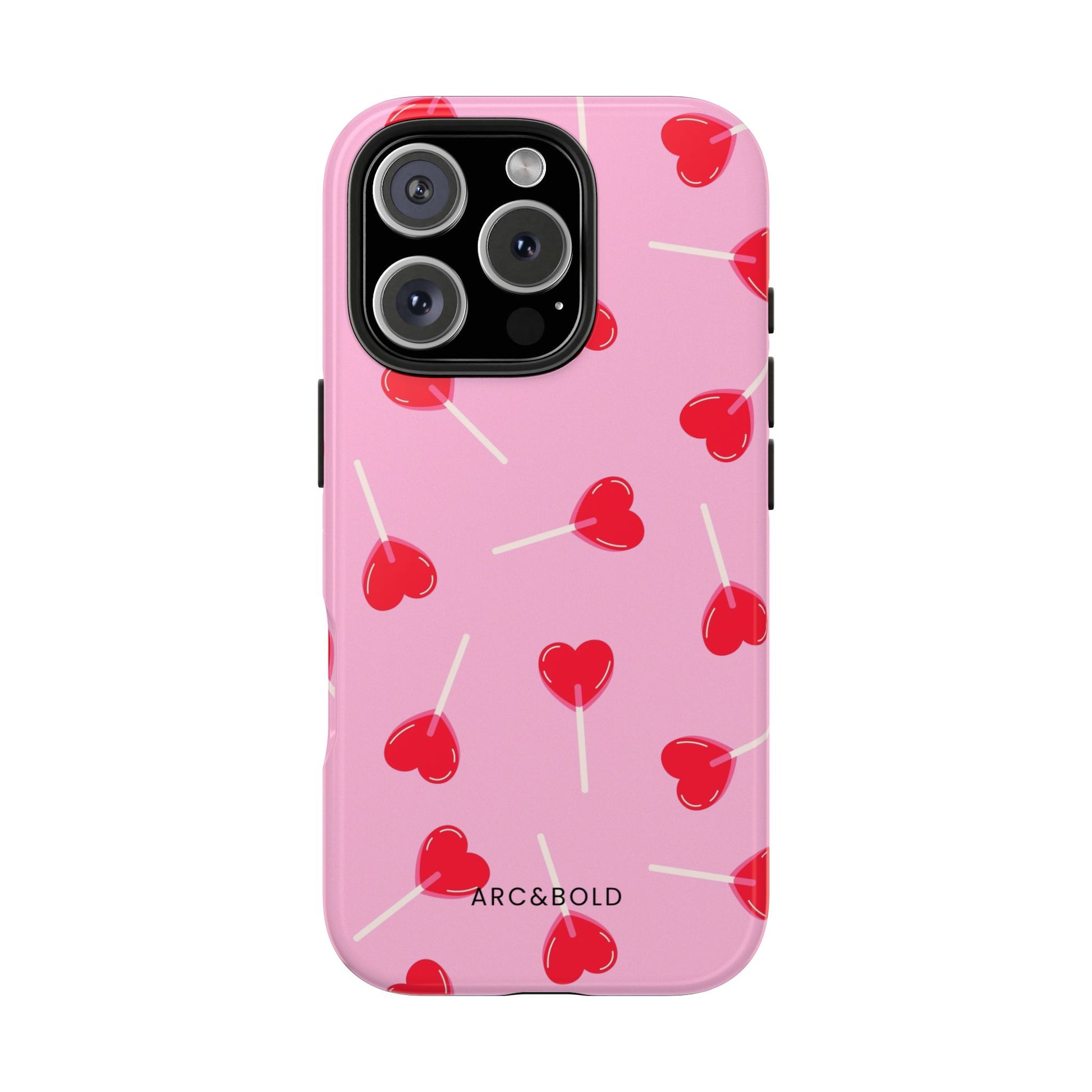Heart Pops - Tough Phone Case - Arc & Bold