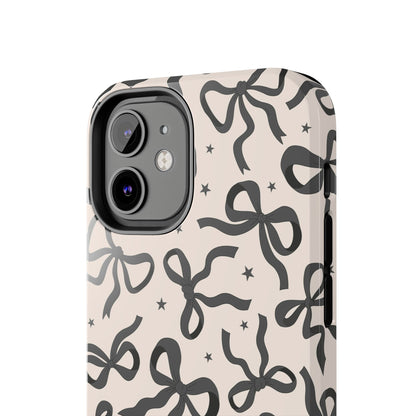 Noir Bows - Tough Phone Case