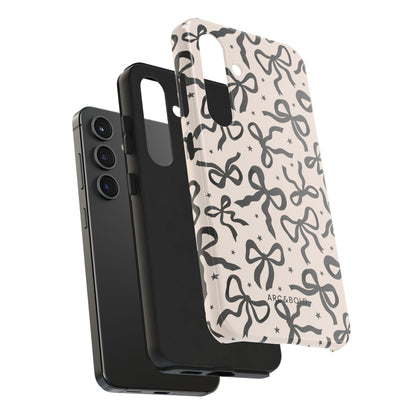 Noir Bows - Tough Phone Case
