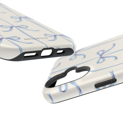 Blue Bow - Magnetic Tough Case - Arc & Bold