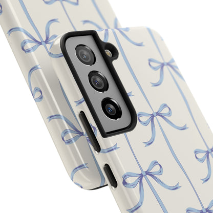 Blue Bow - Tough Phone Case - Arc & Bold