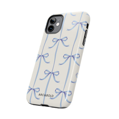 Blue Bow - Tough Phone Case - Arc & Bold
